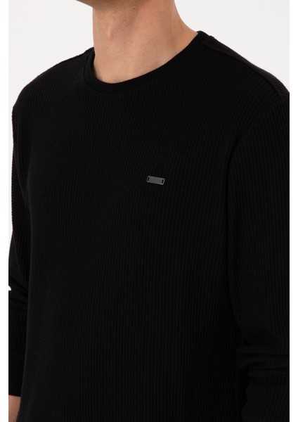 Erkek Siyah Sweatshirt 50316304-VR046