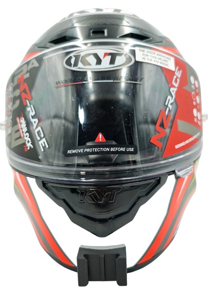 Kyt Nz-Race Carbon Kask Uyumlu Chinmount Aksiyon Kamera Çene Bağlantı Aparatı Seti