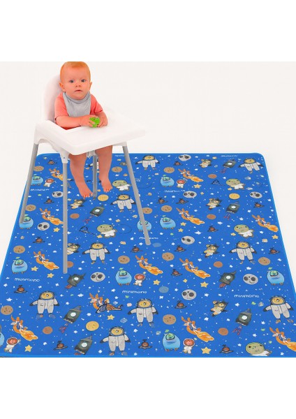 Mama Sandalyesi Altı ve Aktivite Bakım Örtüsü - Sıvı Geçirmez Yıkanabilir - 145X120CM fiyatları