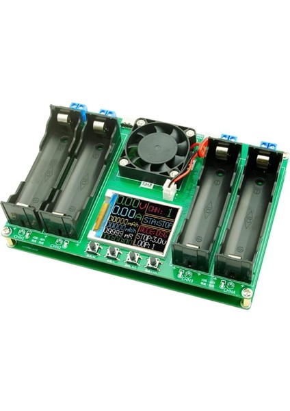 Dijital Ekran Pil Kapasitesi ve Direnç Test Cihazı - Lityum Pil Gücü Dedektörü Modülü 18650 Test Metre Çift Tip-C Arayüzü