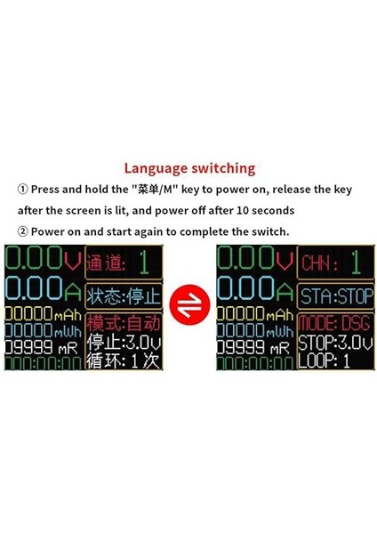 Dijital Ekran Pil Kapasitesi ve Direnç Test Cihazı - Lityum Pil Gücü Dedektörü Modülü 18650 Test Metre Çift Tip-C Arayüzü fiyatları