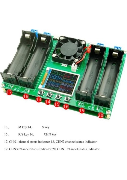 Dijital Ekran Pil Kapasitesi ve Direnç Test Cihazı - Lityum Pil Gücü Dedektörü Modülü 18650 Test Metre Çift Tip-C Arayüzü indirimleri