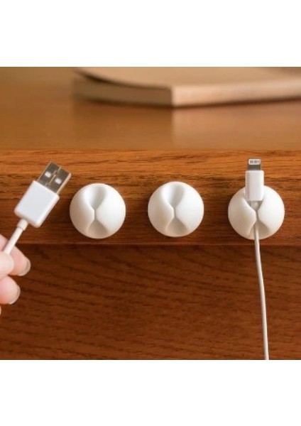 Siyah Beyaz Kablo Sabitleme Klipsi 10 lu (4887) fiyatları