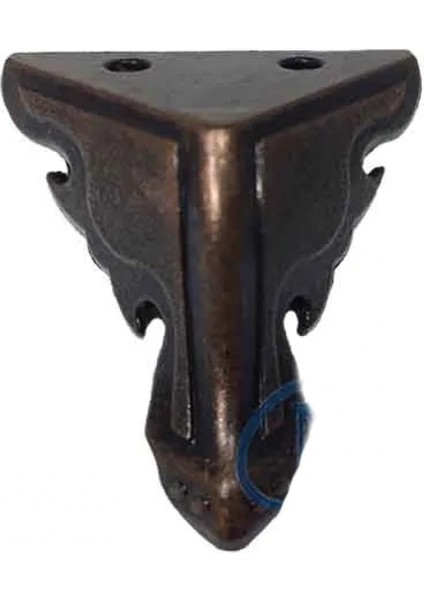 Kelebek Ahşap, Sunta Sandık Ayağı, Kutu Ayak 3,5 cm - Eskitme