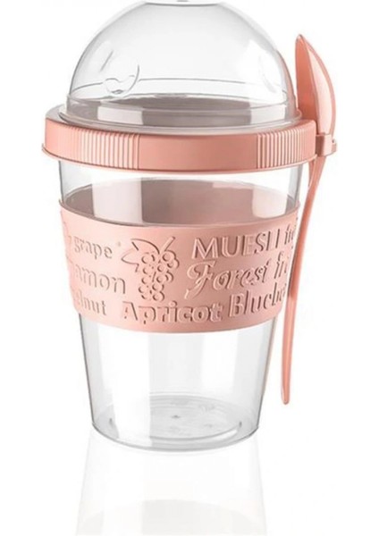 Take&apos;n Go Kapaklı Kaşıklı Pratik Taşınabilir Meyveli Yoğurt Kabı (4887) fırsatları