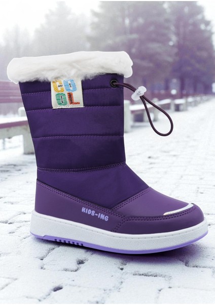 Astor Sıcak Astar Su ve Soğuk Dayanıklı Çocuk Kar Botu