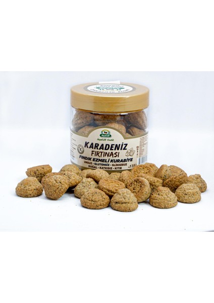Glutensiz Fındık Ezme Kurabiyesi - Unsuz Katkısız Kıtır. Türkiyede Ilk 100 Gram. Plastiksağlıklı Kavanozda fiyatları