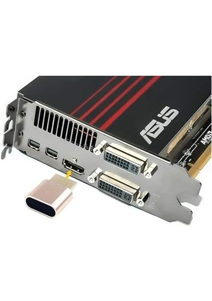 Plus PX-5245 HDMI 4K UHD Dummy Minning Bitcoin Sanal Monitör Ekran Kartı Emülatörü modelleri