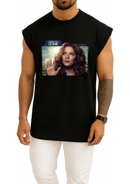 Oversize Rachelle Lefevre Under The Dome Julia Shumwa Göğüs Tasarımlı Atlet