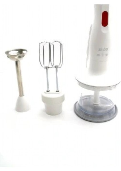 BLENDER SETİ DOĞRAYICI - MİKSER - BLENDER 600ML HAZNE 350W SHB-3182 (4887)