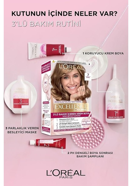 Parıs Excellence Creme Saç Boyası 6.46 Kızıl Bakır fırsatları