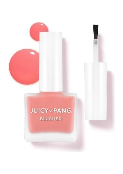 Meyve Kokulu, Nemlendirici, Doğal Görünümlü Sıvı Allık Juicy-Pang Water Blusher PK04 fiyatları