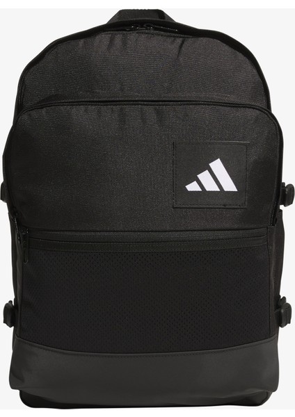 Utility Multi Pocket Unisex Siyah Sırt Çantası.-