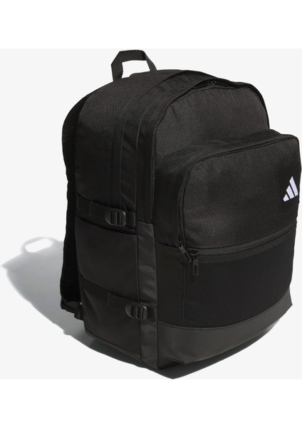 Utility Multi Pocket Unisex Siyah Sırt Çantası.-