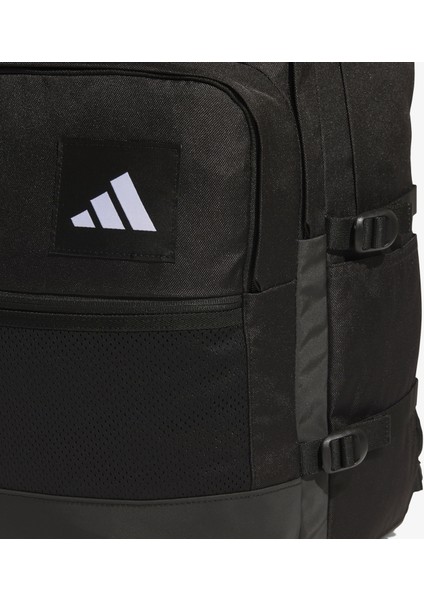 Utility Multi Pocket Unisex Siyah Sırt Çantası.-