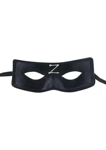 Zoorro Maskesi Z Baskılı Lastikli