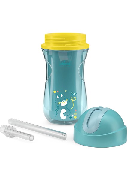 Isı Yalıtımlı Pipetli Su Matarası Erkek