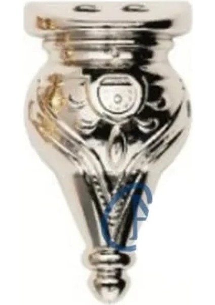 Minare Ahşap, Sunta Sandık Ayağı, Kutu Ayak 3 Cm - Nikel