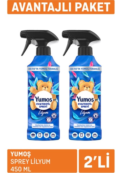 Sprey Lilyum 2 x 450 ml