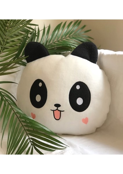 Kişiye Özel Sevimli Panda Peluş Yastık 35*35CM fiyatları