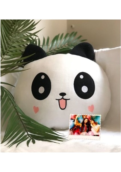 Kişiye Özel Sevimli Panda Peluş Yastık 35*35CM fırsatları