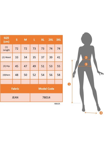 Eyesof Kadın Yüksek Bel Önden Yırtmaçlı Cepli Midi Kot Etek indirimleri