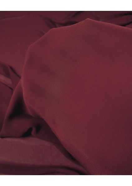 Koyu Kızıl Kahve Renkte Şifon (En 145 cm x Boy 250 Cm) fiyatları