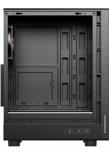 PB-A5065B 650W 80+ Bronz USB 3.2 Argb Eatx Mid Tower Siyah Kasa modelleri