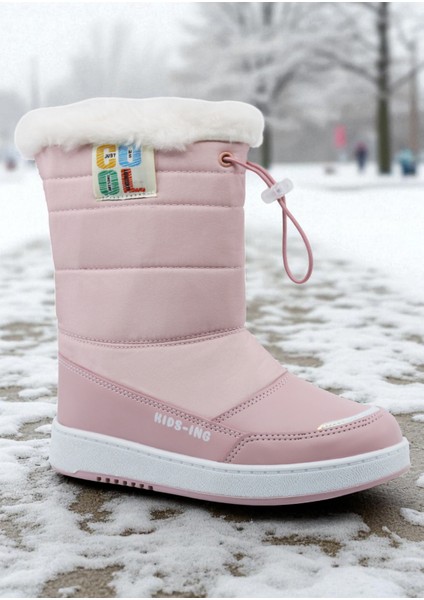 Astor Sıcak Astar Su ve Soğuk Dayanıklı Çocuk Kar Botu