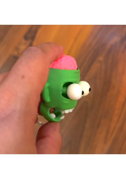 Cadılar Bayramı Zombi Hareketli Clicker Anahtarlık 2 Adet indirimleri