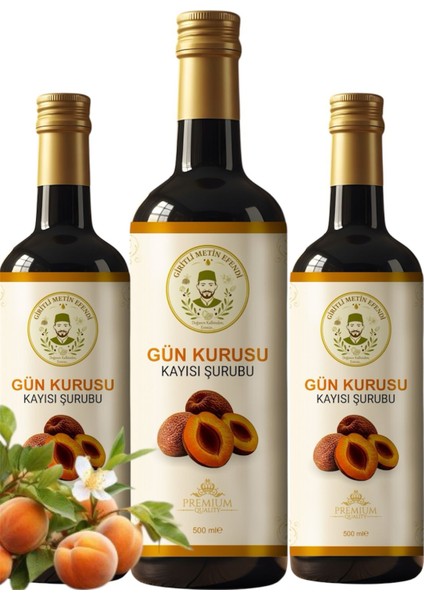 Gün Kurusu Kayısı Şurubu 500 ml indirimleri