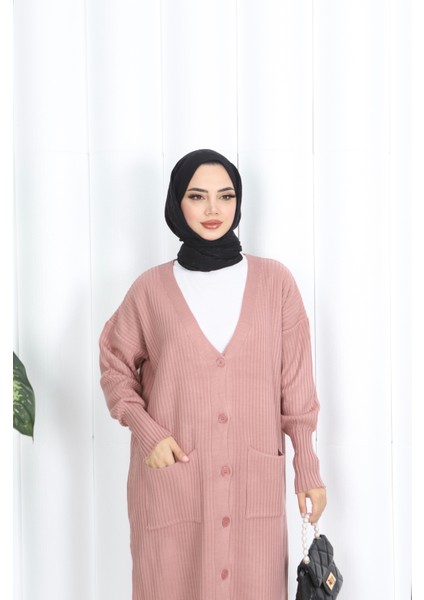 Cepli Uzun Triko Hırka modelleri