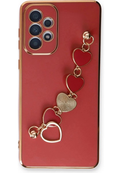 Samsung Galaxy A73 5g Kılıf Esila Silikon - Kırmızı fiyatları