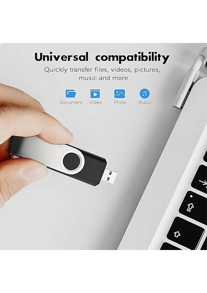 Flash Sürücüler, Yüksek Hızlı USB 3.0 Bellek Çubuğu, Taşınabilir USB Depolama Döner Başparmak Sürücü, Veri Depolama, Tv, Pc, Dizüstü Bilgisayar Için Su Geçirmez Ultra Büyük Kapasiteli USB Stick indirimleri