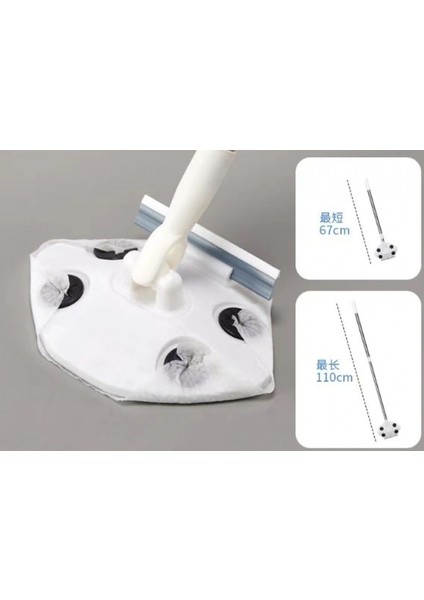 Islak Mendil Uyumlu Pratik Çek Çekli Mop (4887) fiyatları