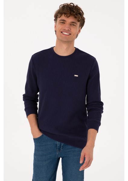 Erkek Mürdüm Sweatshirt 50316304-VR074 modelleri