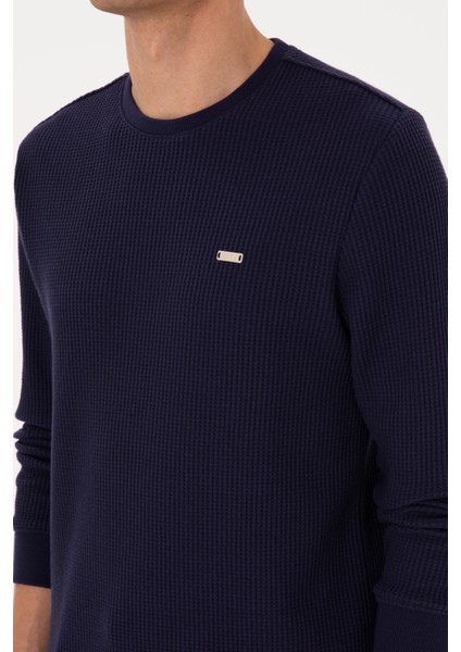 Erkek Mürdüm Sweatshirt 50316304-VR074