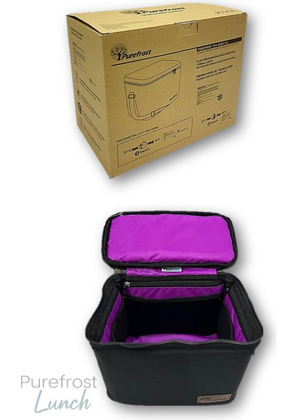 Pf4 Lunch 4 Litre Sıcak Ve Soğuk Yemek Taşıma Termal Termos Çanta /5 Adet Thermo-Pure Jel Paket fırsatları