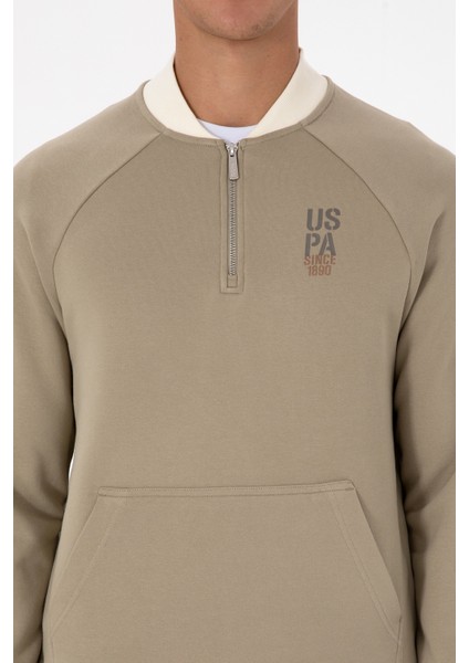 Erkek Açık Haki Sweatshirt 50316303-VR183