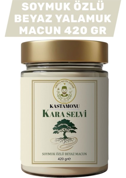 Kastamonu Kara Selvi Soymuk Özlü Beyaz Macun 420 gr modelleri