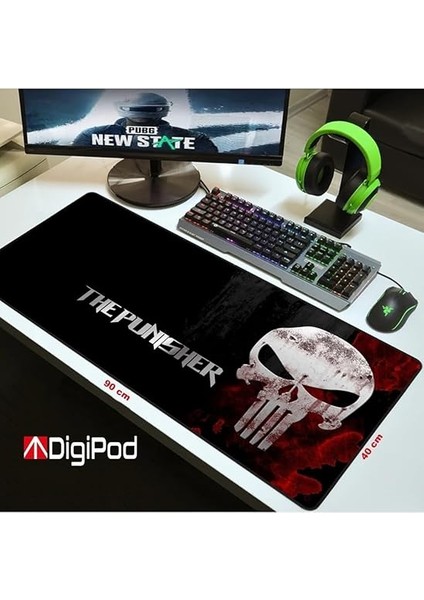 Gaming Mousepad Oyuncu Mouse Pad 90X40 Xxl Büyük Oyuncu Mousepad Kaymaz Taban 4mm Speed fırsatları