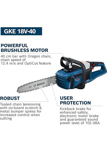 Home &amp; Garden Gke 18V-40 Solo, Aküsüz fiyatları