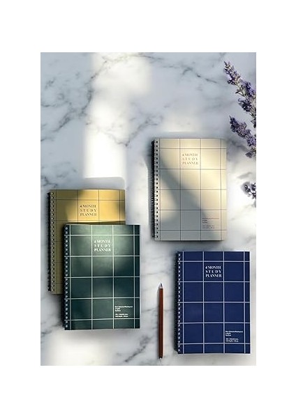 Tanıtım 4 Aylık Spiralli Tarihsiz Ders Çalışma Planlayıcısı, A5 Boyutu (Bej) fiyatları