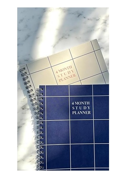 Tanıtım 4 Aylık Spiralli Tarihsiz Ders Çalışma Planlayıcısı, A5 Boyutu (Bej) fırsatları