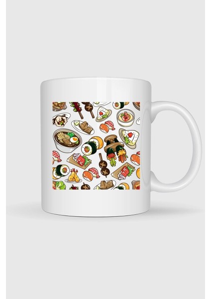 Sushi Barbecue Chicken Tasarımlı Kupa Bardak