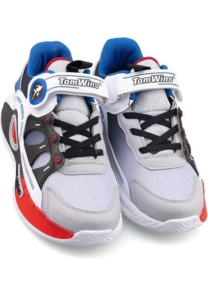 Çocuk Basket Spor Ayakkabı | Ortopedik - Kaymaz - Hafif & Rahat | Cırt Cırtlı | Günlük & Okul Kullanımı fiyatları