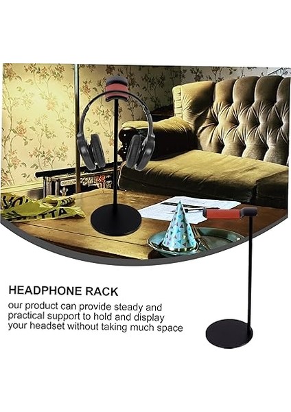 Alüminyum Alaşımlı Kulaklık Askısı Kaymaz Başlık Standı Masaüstü Kulaklık Depolama Çözümü Modern Tasarım ile Güvenli Kullanım fiyatları