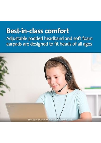 K97601WW USB Hifi Mikrofonlu Kulaklık, Yüksek Kaliteli Stereo Ses, Gürültü Azaltmalı Ayarlanabilir Mikrofon, Iş Veya Oyun Için Profesyonel Konferanslar Için, Siyah modelleri