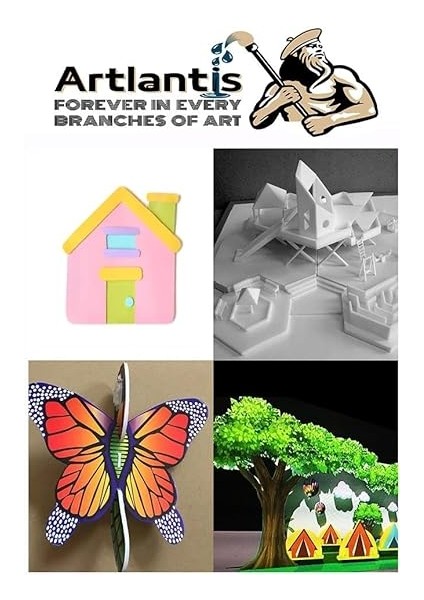 Maket Kartonu Beyaz Fotoblok 3 mm 35X50 cm 5 Adet Hobi Sanat Okul Köpüklü Straforlu Maket Kartonu fırsatları