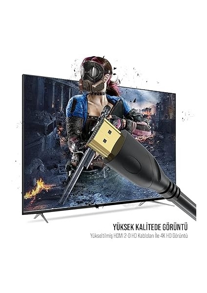 Görüntü Aktarım HDMI Kablosu Pvc 1.5metre (C-845) indirimleri